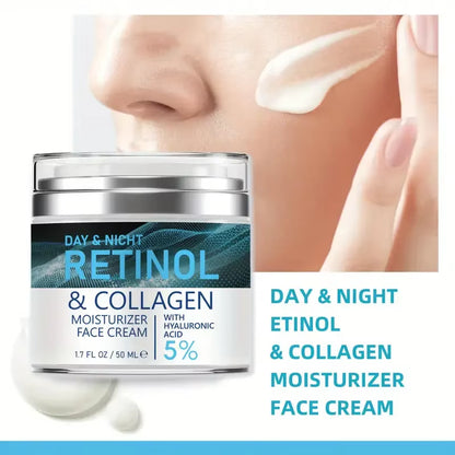 Revitalize Your Skin with Our Retinol Collagen Cream - Anti-Aging, Deep Hydration & Whitening Formula for a Youthful Glow