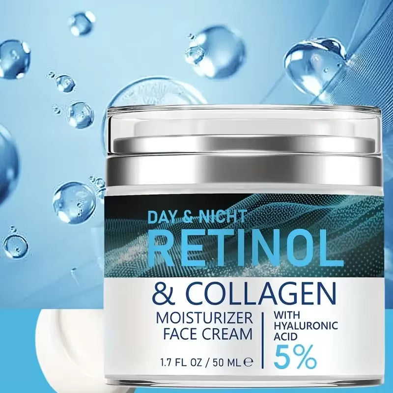 Revitalize Your Skin with Our Retinol Collagen Cream - Anti-Aging, Deep Hydration & Whitening Formula for a Youthful Glow
